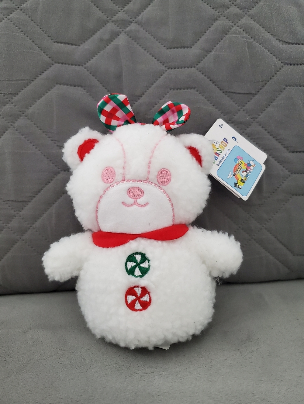 NWT Build a Bear Sanrio Snowy Tiny Chum Plush